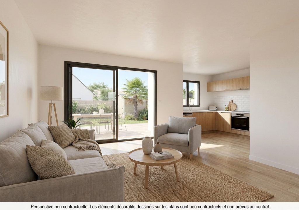 Maison+Terrain de 4 pièces avec 3 chambres à Saint-Thuriau 56300 – 197202 € - GMA-26-10-25-5
