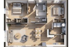 Maison+Terrain de 3 pièces avec 2 chambres à Guilers 29820 – 211081 € - NCHA-26-10-22-66