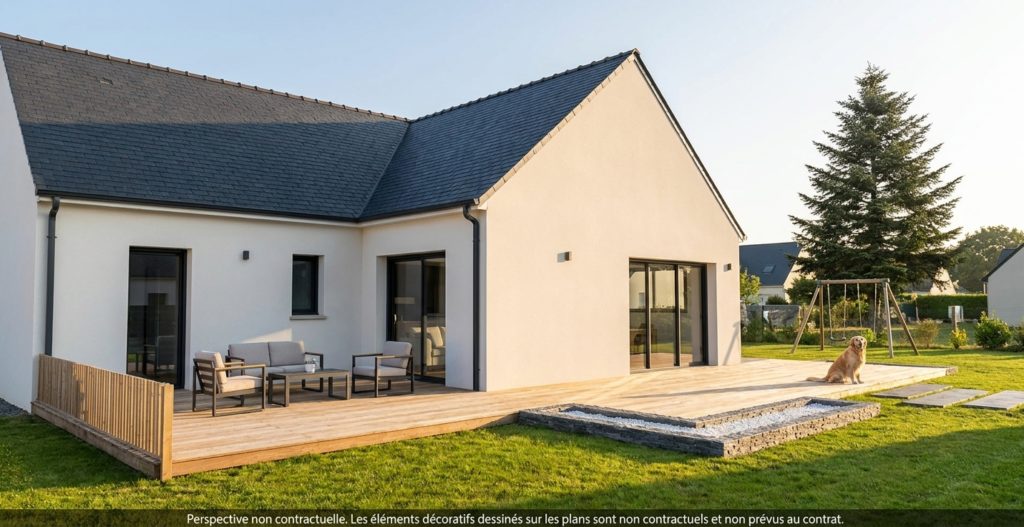Maison+Terrain de 4 pièces avec 3 chambres à Bourg-des-Comptes 35890 – 249685 € - NODE-26-10-22-131