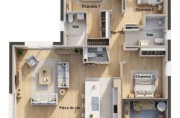 Maison+Terrain de 4 pièces avec 3 chambres à Plestin-les-Greves 22310 – 300185 € - VVAN-26-10-26-6