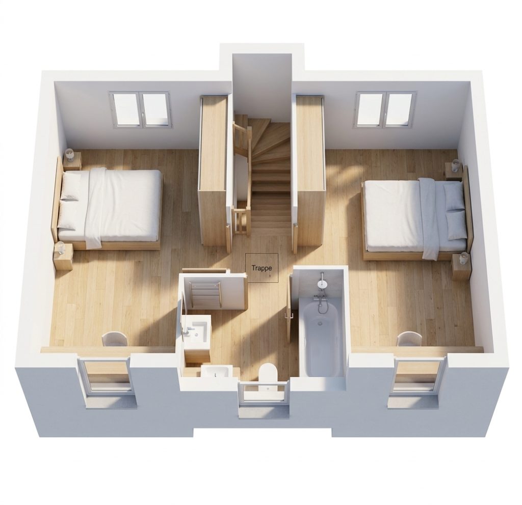 Maison+Terrain de 4 pièces avec 3 chambres à Daoulas 29460 – 271145 € - PG-26-10-22-101