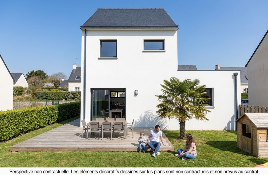 Maison+Terrain de 4 pièces avec 3 chambres à Le-Vivier-sur-Mer 35960 – 215253 € - DAJE-26-10-22-51