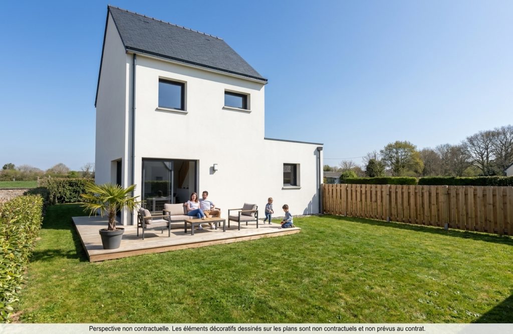 Maison+Terrain de 4 pièces avec 3 chambres à Le-Vivier-sur-Mer 35960 – 215253 € - DAJE-26-10-22-51