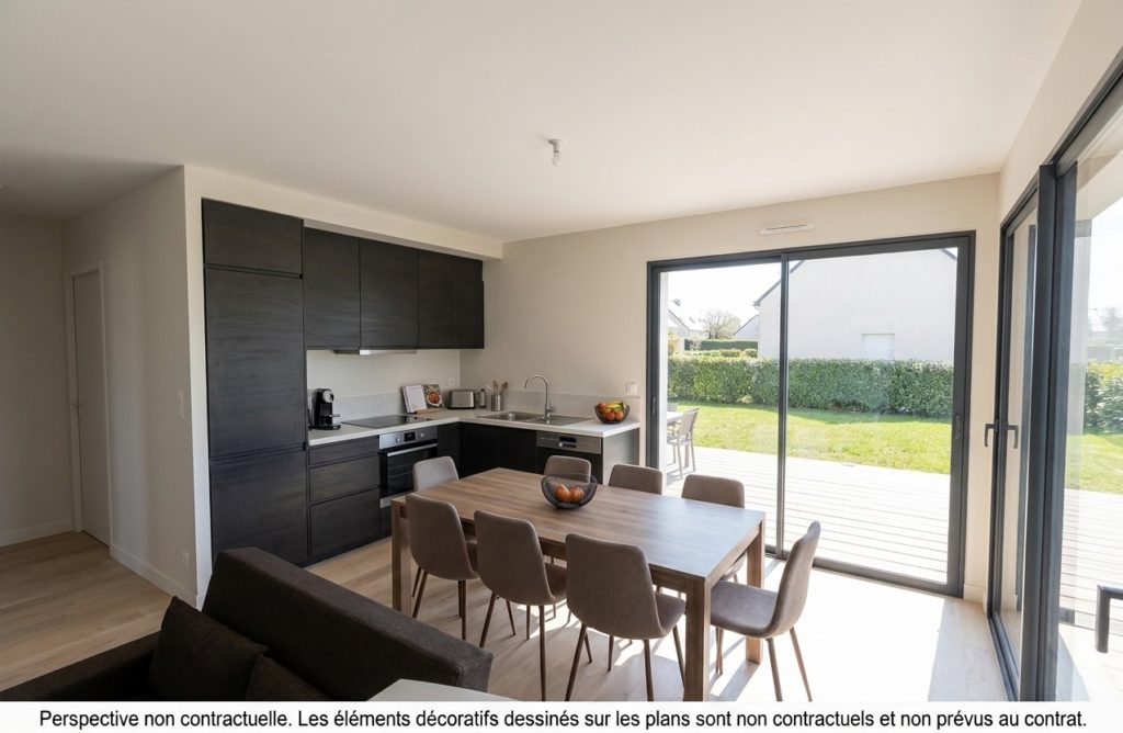 Maison+Terrain de 4 pièces avec 3 chambres à Le-Vivier-sur-Mer 35960 – 215253 € - DAJE-26-10-22-51