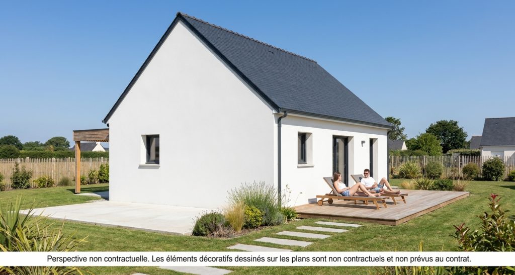 Maison+Terrain de 2 pièces avec 1 chambres à Begard 22140 – 169000 € - BEGU-26-10-22-15