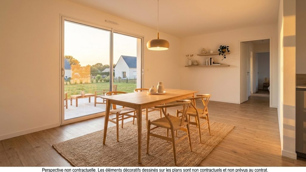 Maison+Terrain de 3 pièces avec 2 chambres à Taule 29670 – 192186 € - VVAN-26-10-29-216