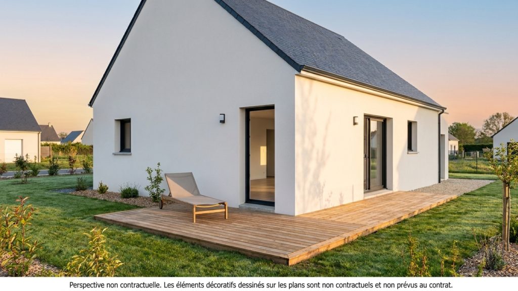 Maison+Terrain de 3 pièces avec 2 chambres à La-Limouziniere 44310 – 217915 € - DAJED-26-10-24-11