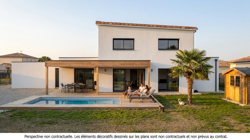 Maison+Terrain de 5 pièces avec 4 chambres à Montech 82700 – 258681 € - AGOR-26-10-22-95