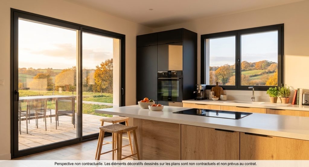 Maison+Terrain de 5 pièces avec 4 chambres à Guern 56310 – 250351 € - GMA-26-10-22-112