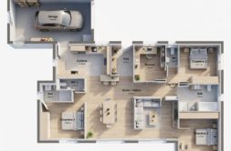 Maison+Terrain de 4 pièces avec 3 chambres à Guidel 56520 – 408395 € - SLG-26-10-22-79