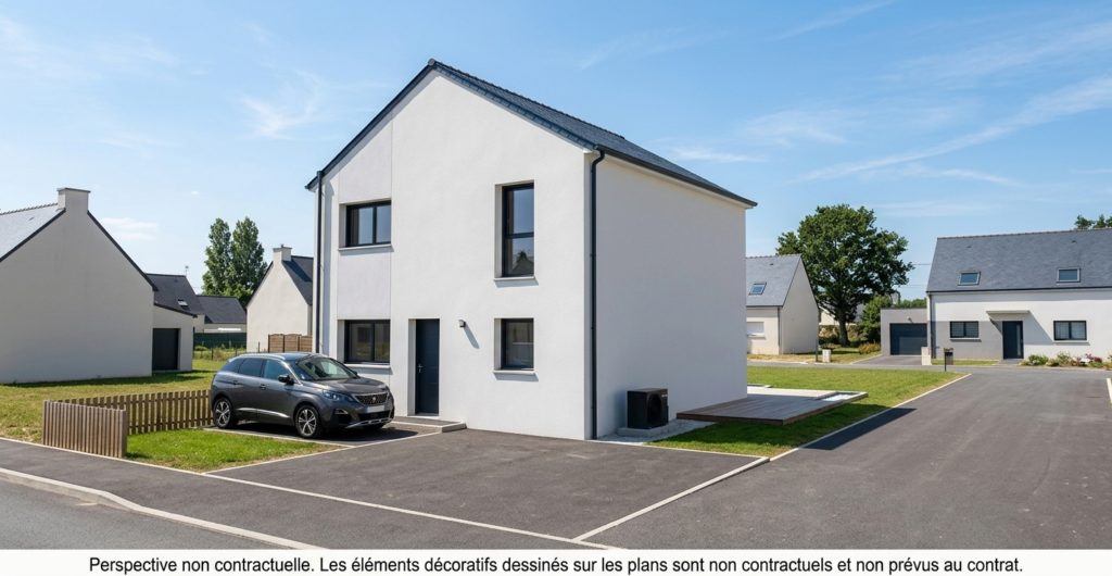 Maison+Terrain de 5 pièces avec 4 chambres à Montauban-de-Bretagne 35360 – 227232 € - HHE-26-10-22-99