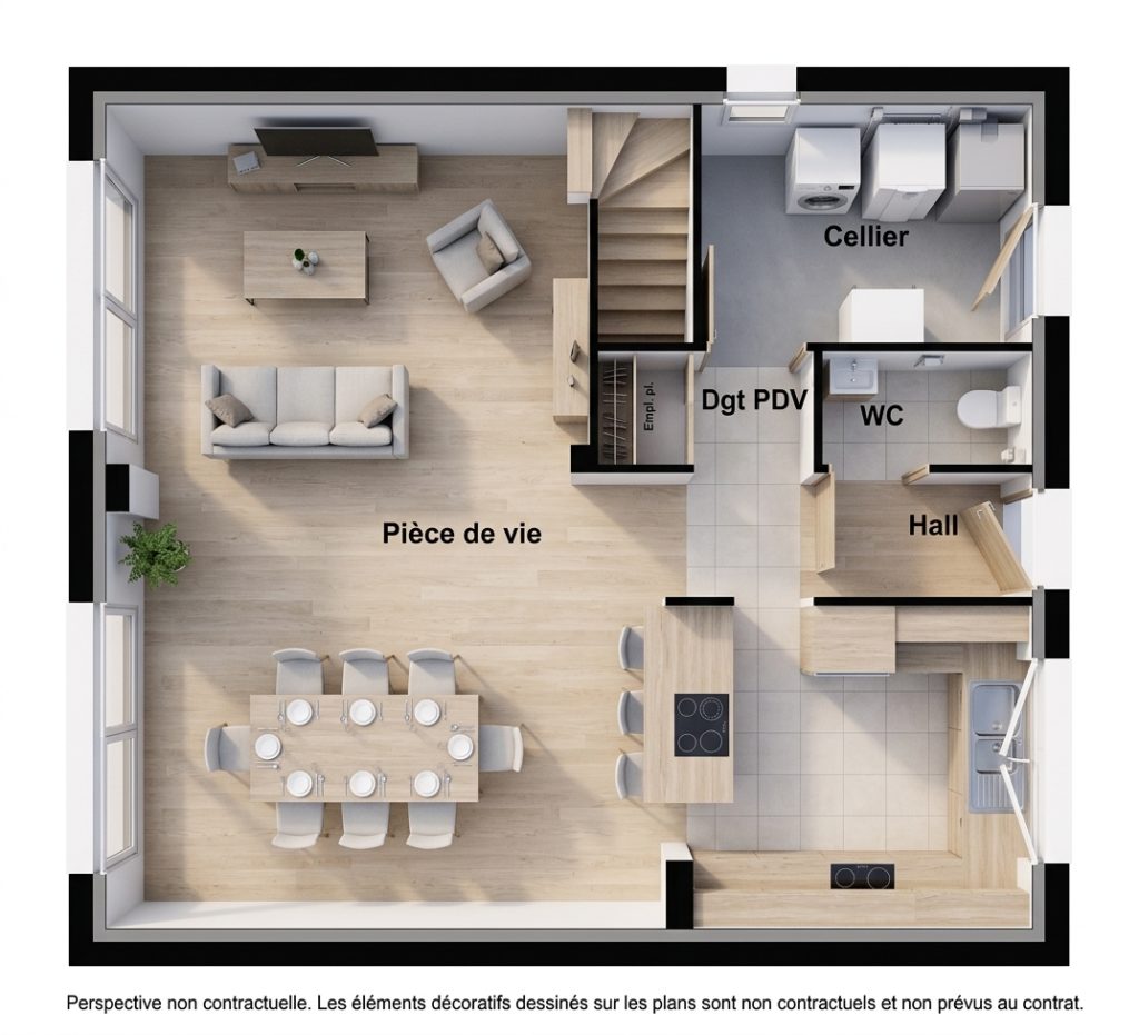 Maison+Terrain de 5 pièces avec 4 chambres à Guilers 29820 – 248232 € - NCHA-26-10-25-9