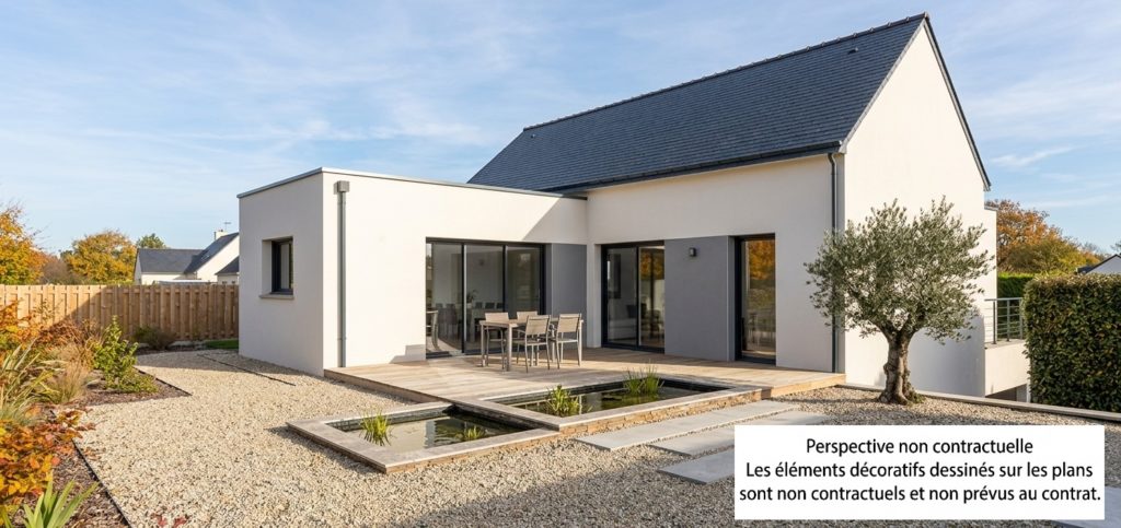 Maison+Terrain de 4 pièces avec 3 chambres à Benodet 29950 – 383436 € - YDEM-26-10-22-81
