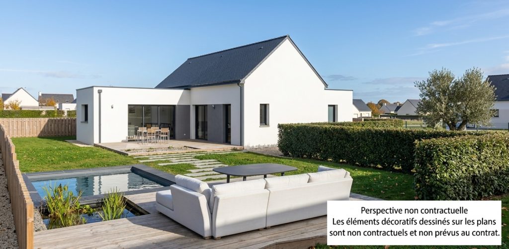 Maison+Terrain de 4 pièces avec 3 chambres à Benodet 29950 – 383436 € - YDEM-26-10-22-81