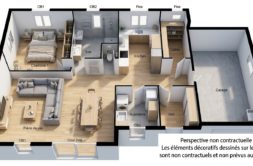 Maison+Terrain de 3 pièces avec 2 chambres à Ploemeur 56270 – 617573 € - SLG-26-10-27-4
