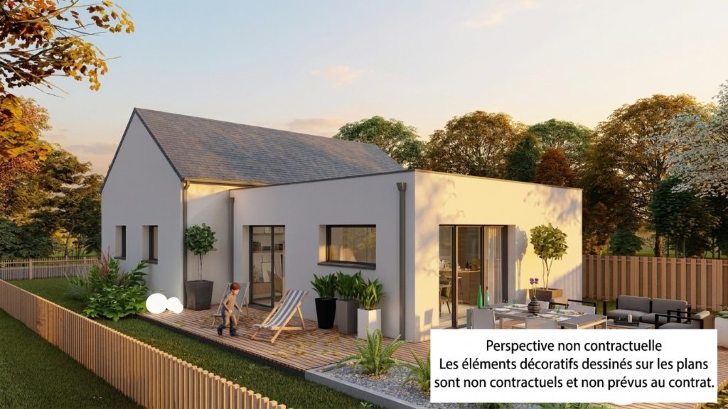 Maison+Terrain de 3 pièces avec 2 chambres à Benodet 29950 – 343952 € - YDEM-26-10-22-17