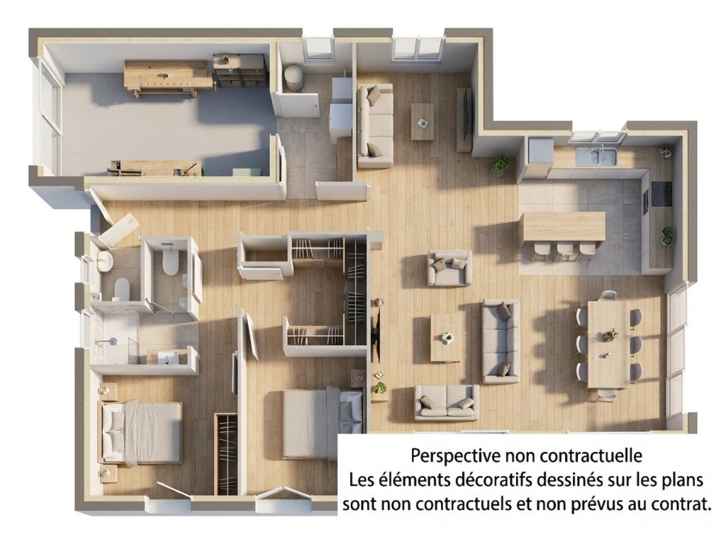 Maison+Terrain de 3 pièces avec 2 chambres à Benodet 29950 – 343952 € - YDEM-26-10-22-17