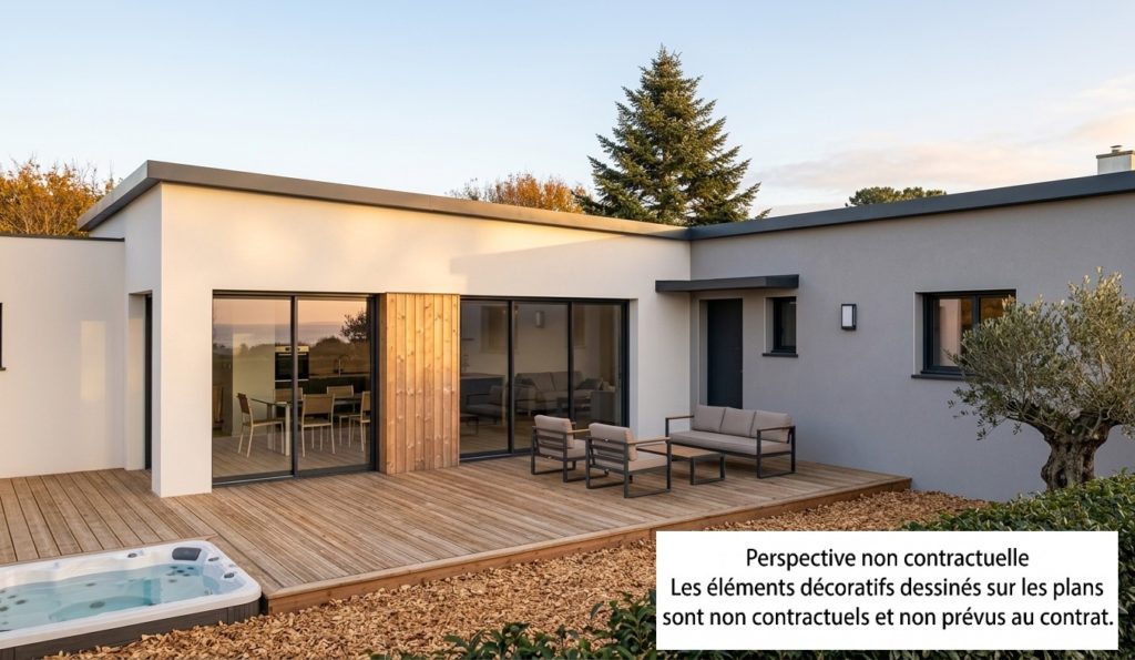 Maison+Terrain de 4 pièces avec 3 chambres à Montjoire 31380 – 301441 € - NIMA-26-10-22-117