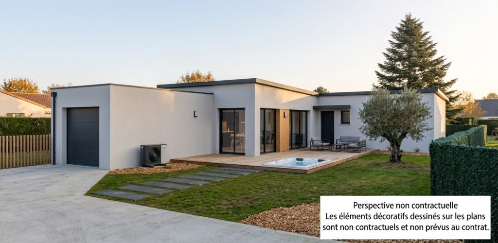 Maison+Terrain de 4 pièces avec 3 chambres à Montjoire 31380 – 301441 € - NIMA-26-10-22-117