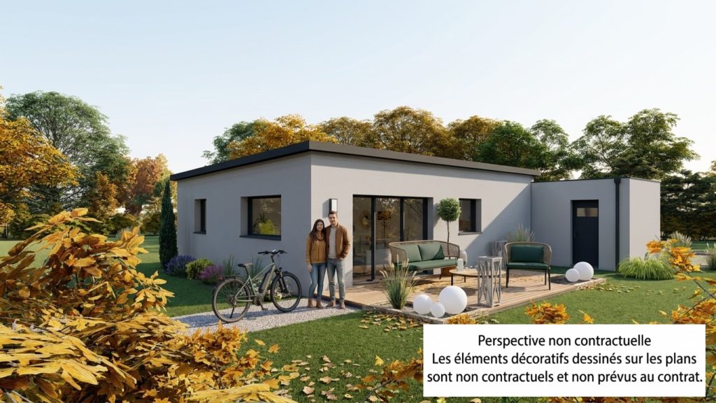 Maison+Terrain de 3 pièces avec 2 chambres à Saint-Martin-des-Champs 29600 – 183297 € - VVAN-26-10-22-228