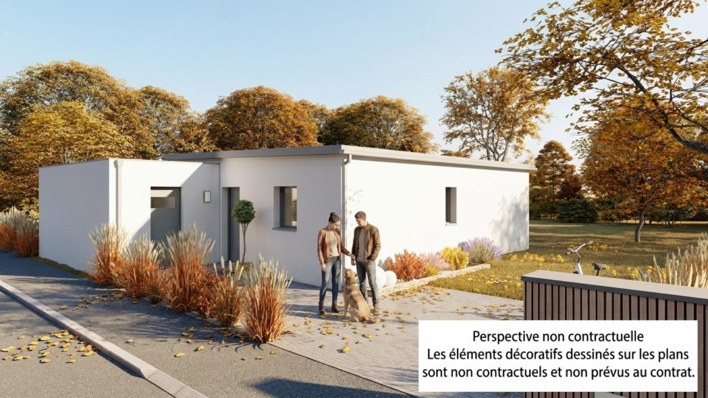 Maison+Terrain de 3 pièces avec 2 chambres à Saint-Martin-des-Champs 29600 – 183297 € - VVAN-26-10-22-228
