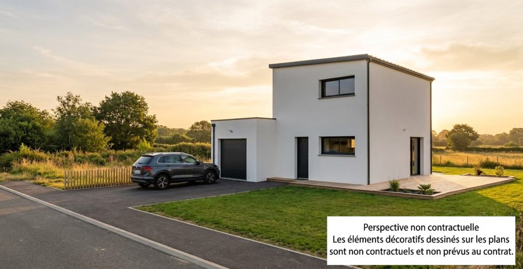 Maison+Terrain de 4 pièces avec 3 chambres à Guichen 35580 – 218010 € - NODE-26-10-22-176