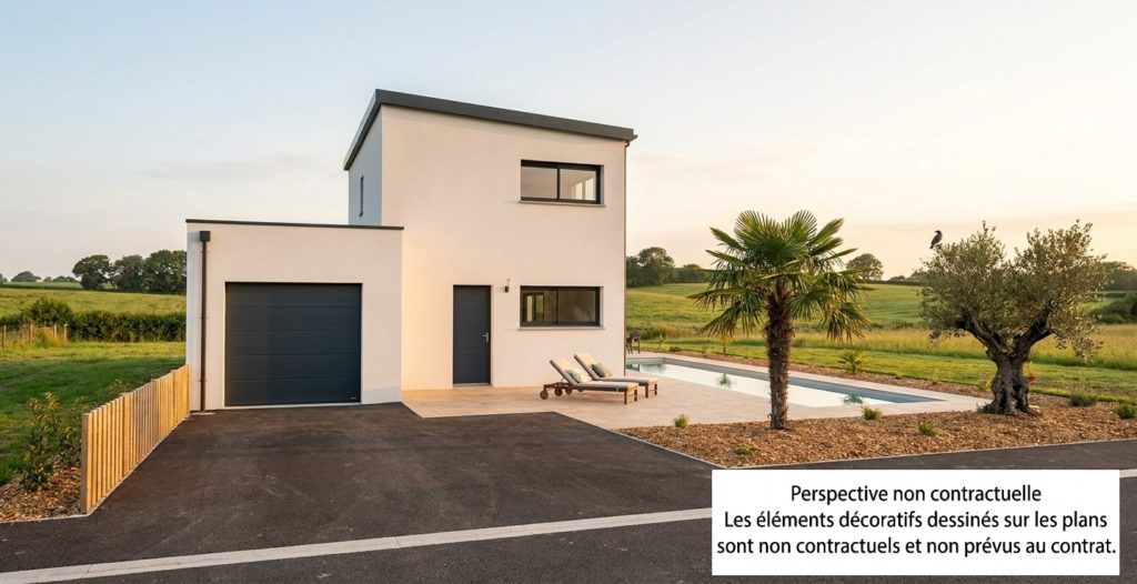 Maison+Terrain de 4 pièces avec 3 chambres à Guichen 35580 – 218010 € - NODE-26-10-22-176
