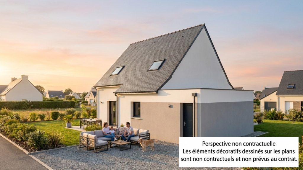 Maison+Terrain de 5 pièces avec 4 chambres à Coat-Meal 29870 – 303280 € - ETRE-26-10-23-10