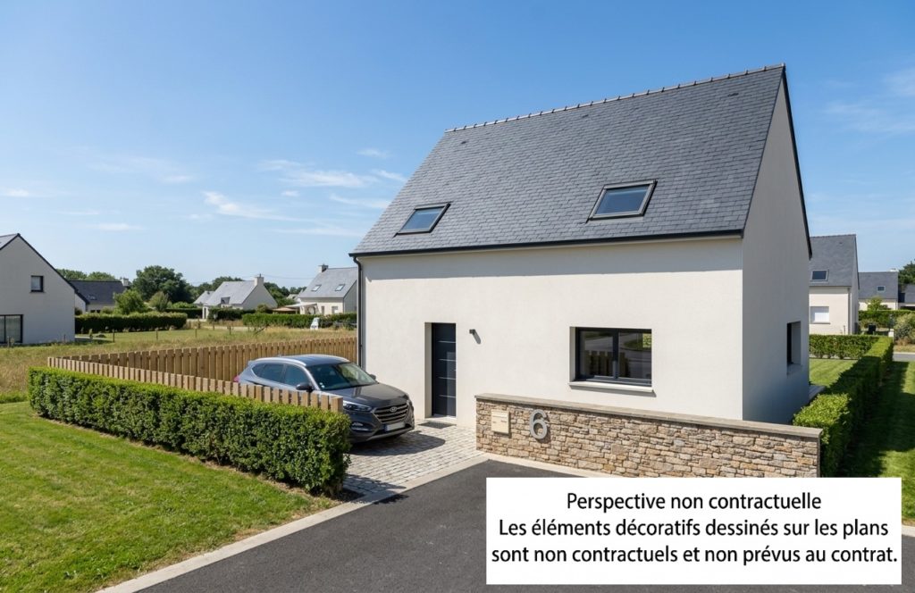 Maison+Terrain de 3 pièces avec 2 chambres à Plechatel 35470 – 215135 € - NODE-26-10-22-36