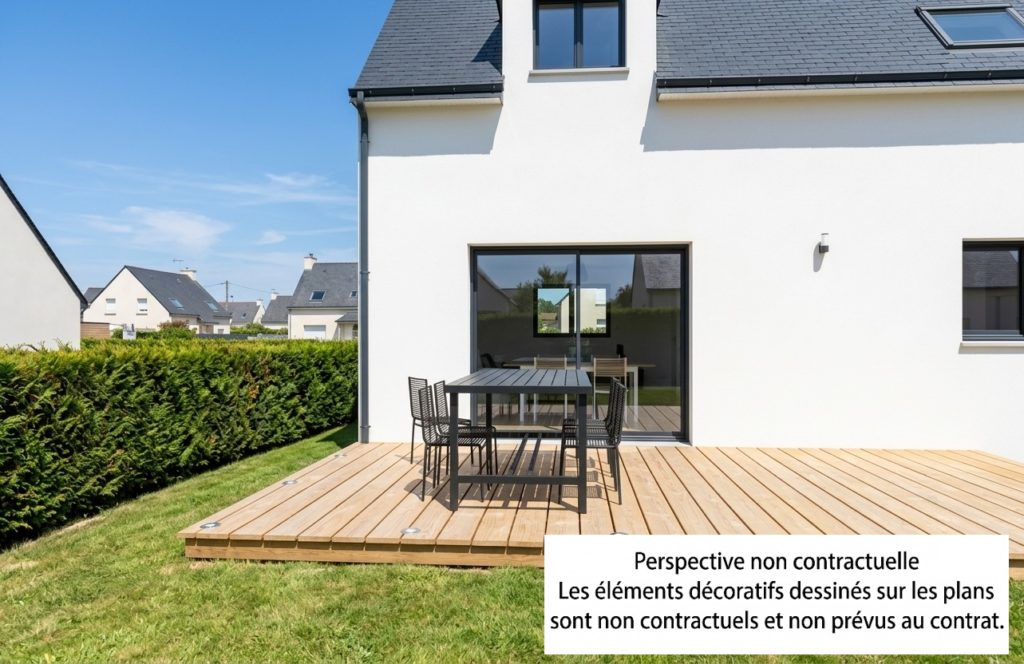 Maison+Terrain de 3 pièces avec 2 chambres à Plechatel 35470 – 215135 € - NODE-26-10-22-36
