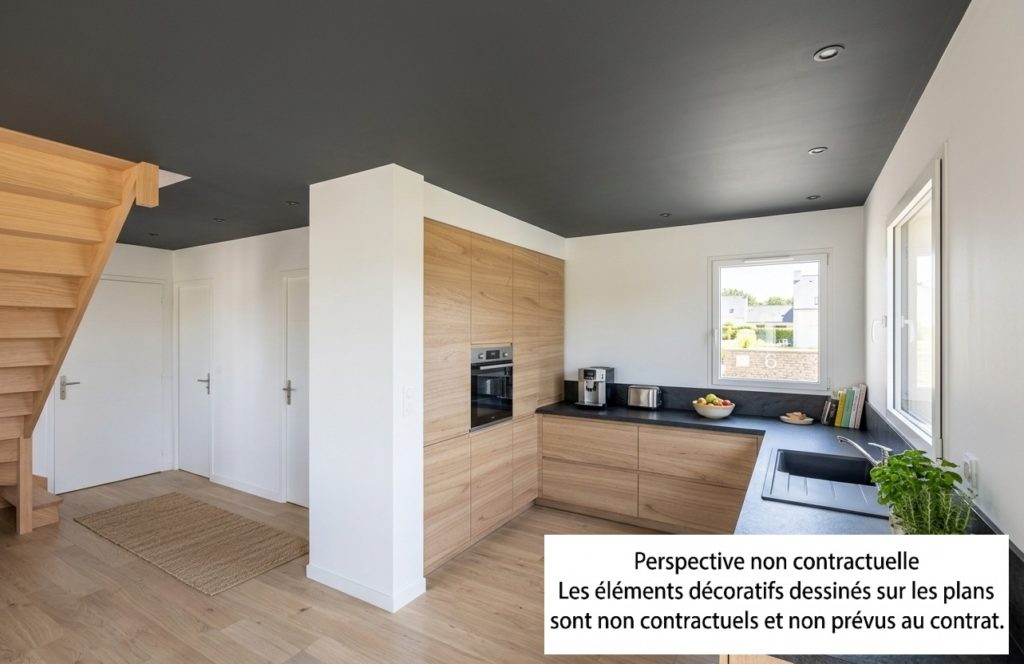 Maison+Terrain de 3 pièces avec 2 chambres à Plechatel 35470 – 215135 € - NODE-26-10-22-36