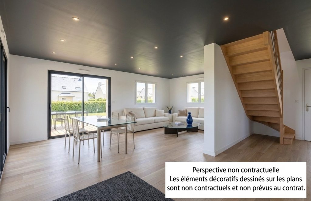 Maison+Terrain de 3 pièces avec 2 chambres à Plouedern 29800 – 241510 € - NCHA-26-10-22-32