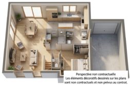 Maison+Terrain de 5 pièces avec 4 chambres à Muzillac 56190 – 288000 € - SYCO-26-10-22-71