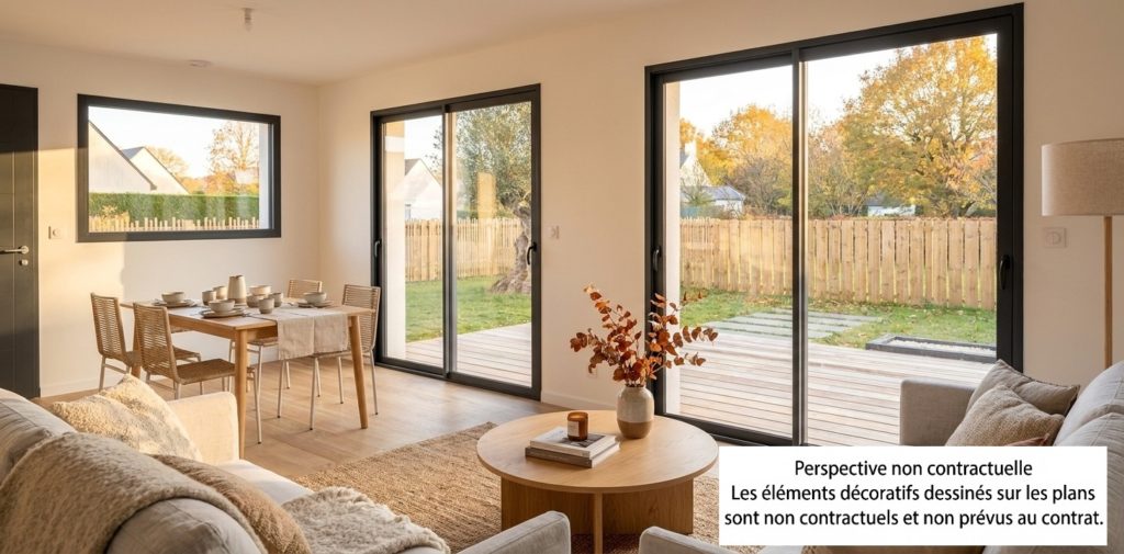 Maison+Terrain de 4 pièces avec 3 chambres à Guilers 29820 – 237300 € - FGUE-26-10-29-162