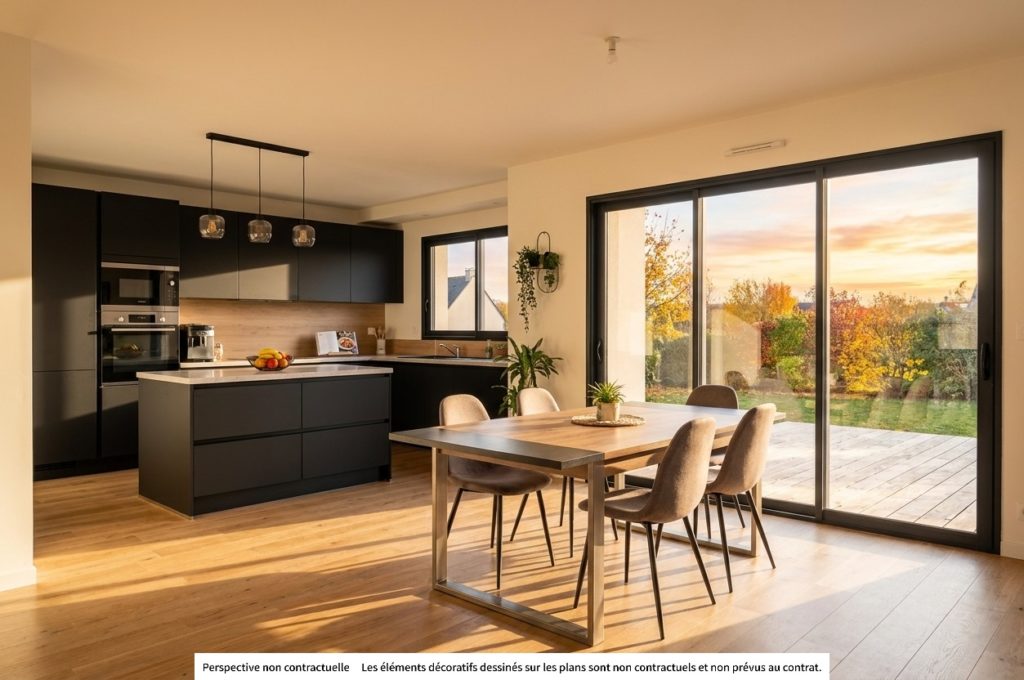 Maison+Terrain de 4 pièces avec 3 chambres à Sainte-Seve 29600 – 224285 € - RGOB-26-10-29-394