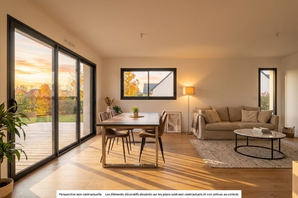 Maison+Terrain de 4 pièces avec 3 chambres à Sainte-Seve 29600 – 224285 € - RGOB-26-10-29-394