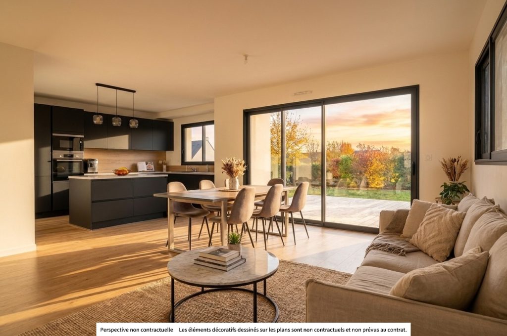 Maison+Terrain de 4 pièces avec 3 chambres à Sainte-Seve 29600 – 224285 € - RGOB-26-10-29-394