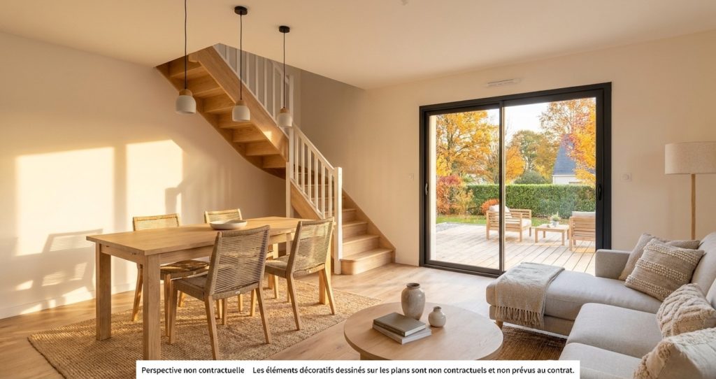 Maison+Terrain de 5 pièces avec 4 chambres à Sainte-Seve 29600 – 218983 € - RGOB-26-10-29-278