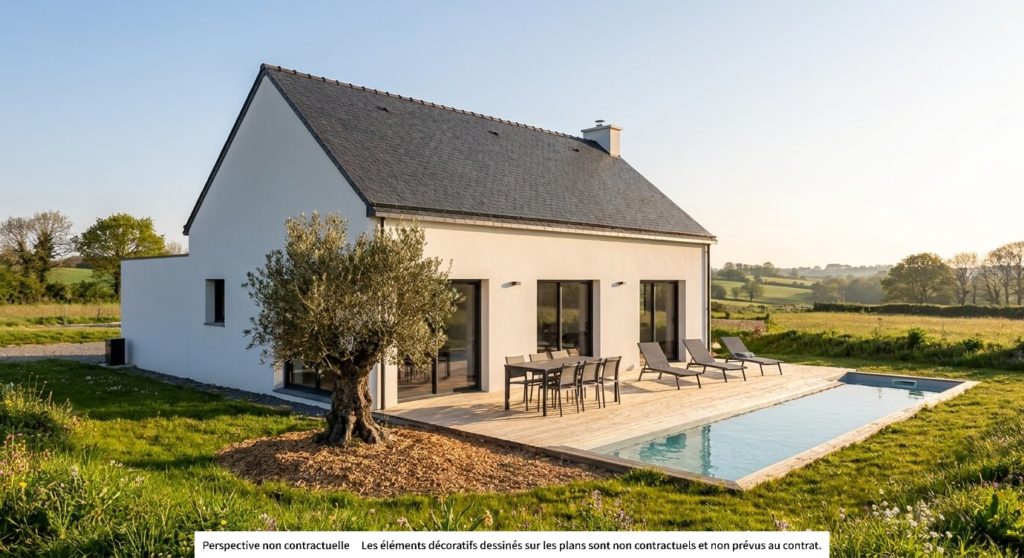 Maison+Terrain de 3 pièces avec 2 chambres à Plerin 22190 – 499006 € - ANLE-26-10-29-49