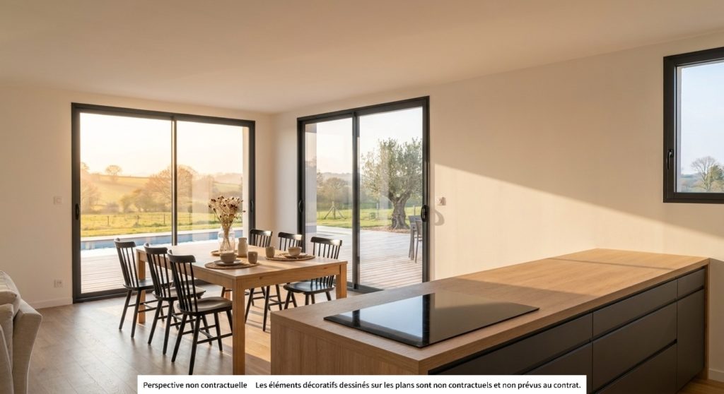 Maison+Terrain de 3 pièces avec 2 chambres à Plerin 22190 – 499006 € - ANLE-26-10-29-49