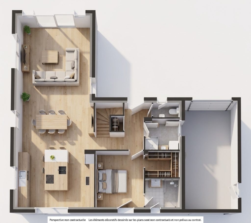 Maison+Terrain de 5 pièces avec 4 chambres à Roscoff 29680 – 402125 € - RGOB-26-10-29-198